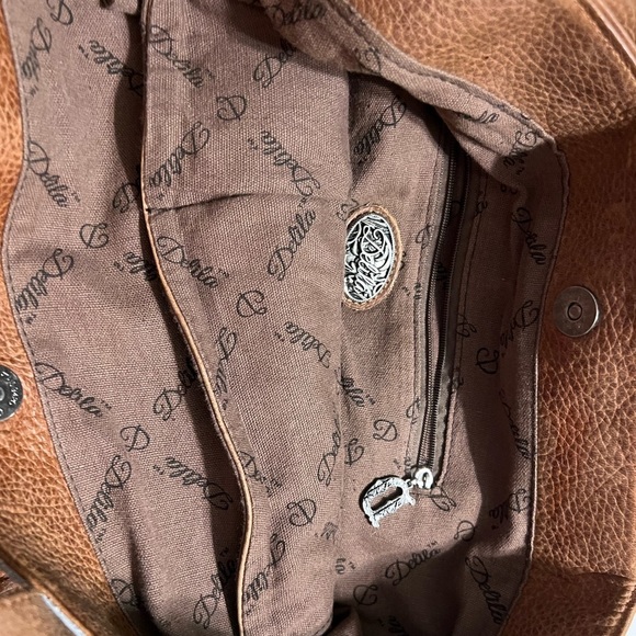 Delila leather cowhide western Purse - Picture 6 of 9